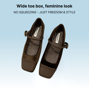 Bronoir Hazel Flow - Elegant & Supportive Ballerinas for Daily Comfort