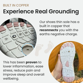 Bronoir™ Skin Pro con Rame - Scarpe Barefoot Allround di Messa a Terra