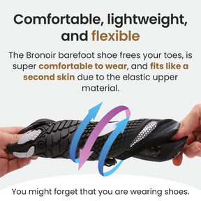 Bronoir™ Skin Pro con Rame - Scarpe Barefoot Allround di Messa a Terra