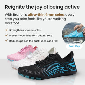 Bronoir™ Skin Pro con Rame - Scarpe Barefoot Allround di Messa a Terra