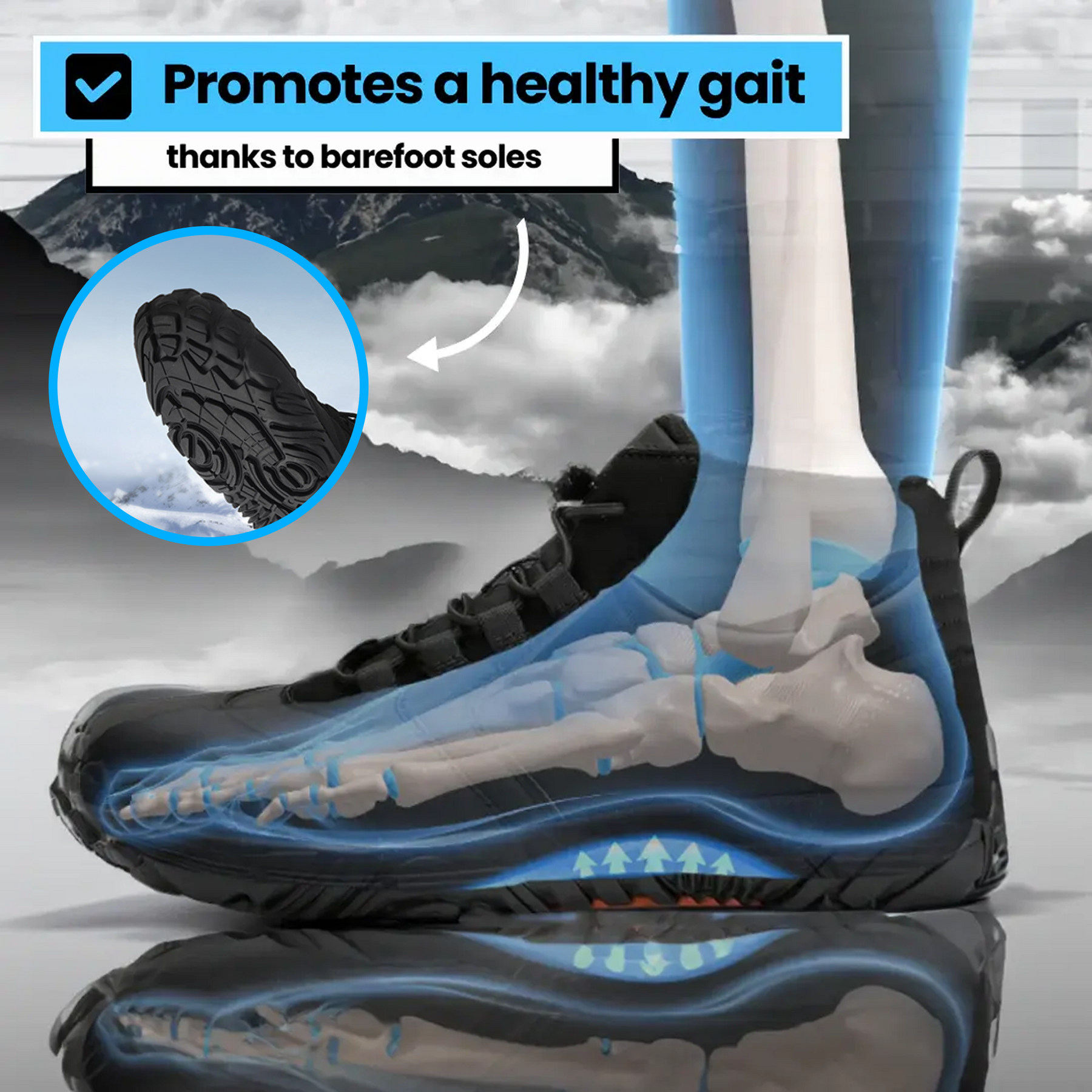 Bronoir™ FrostShield - Winter Barefoot Shoes